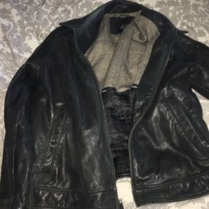 Calvin Klein Leather Jacket - good condition